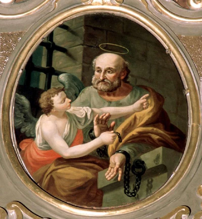 Giacomo Ceruti, il Pitocchetto - San Pietro liberato dal carcere